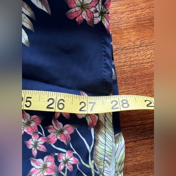 Ebby and I navy tropical Dress Blue size 6 NWT - Picture 13 of 15